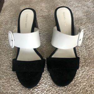 Black & White Gianni Bini Heels